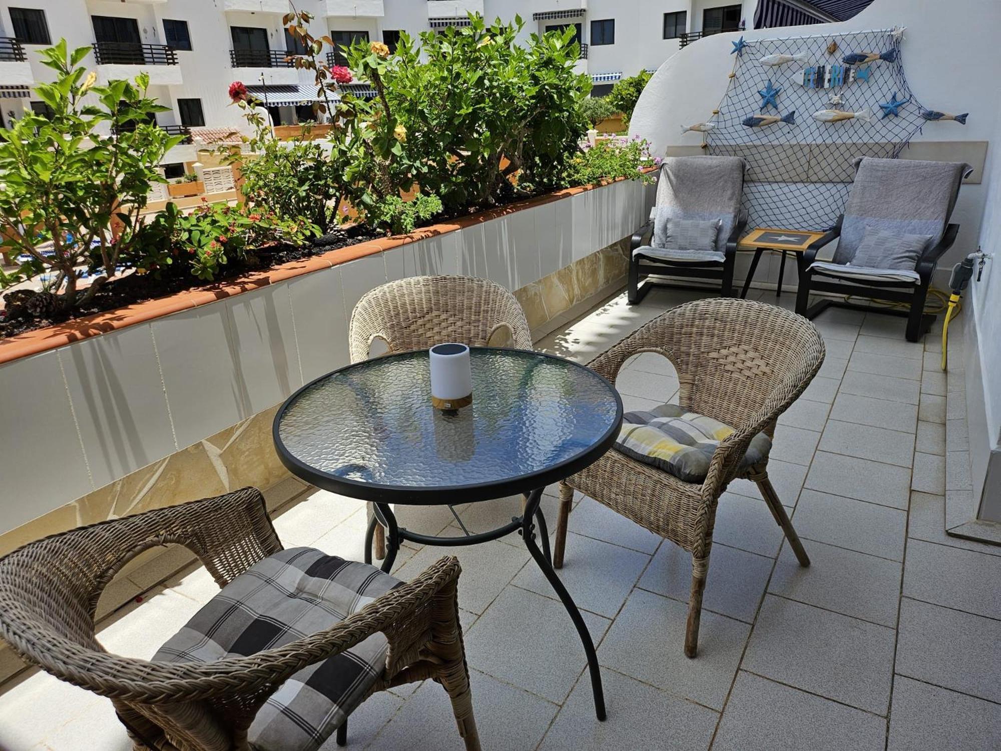Аппартаметы Seguro De Sol Playa de la Arena Puerto de Santiago  Dış mekan fotoğraf