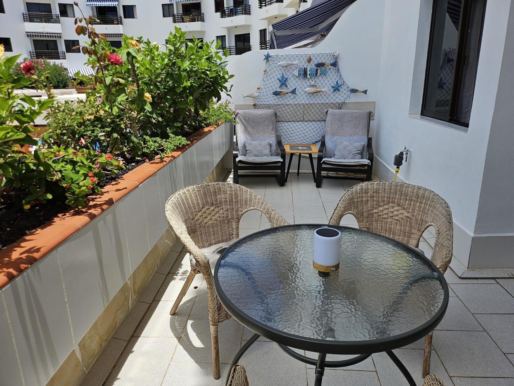 Аппартаметы Seguro De Sol Playa de la Arena Puerto de Santiago  Dış mekan fotoğraf